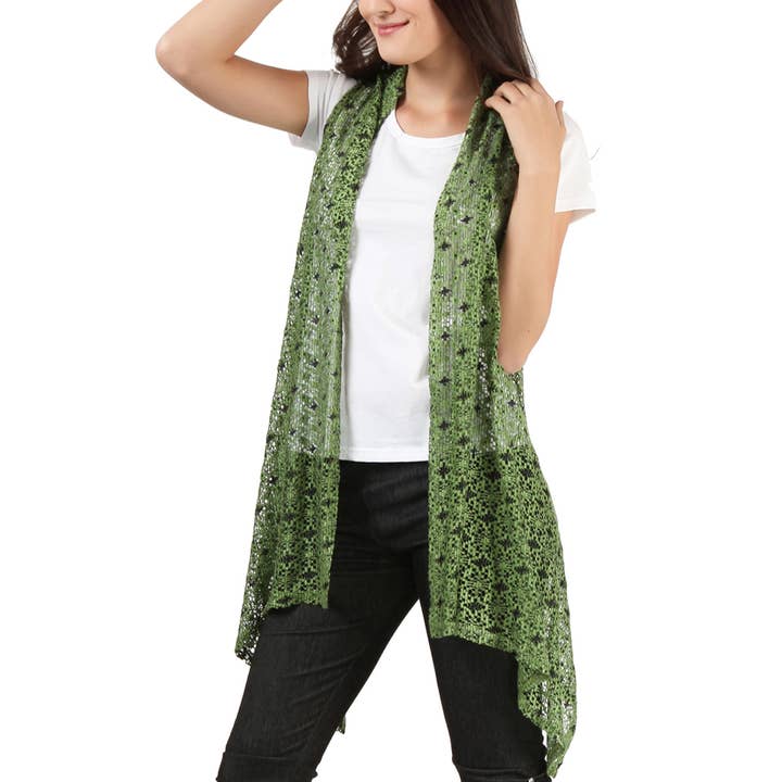 Green Sleeveless Dutch Wrap for wholesale by Mad Style