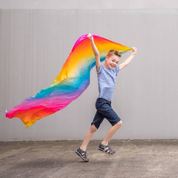 Rainbow Play Silk - Jumbo for wholesale by Play Silkies