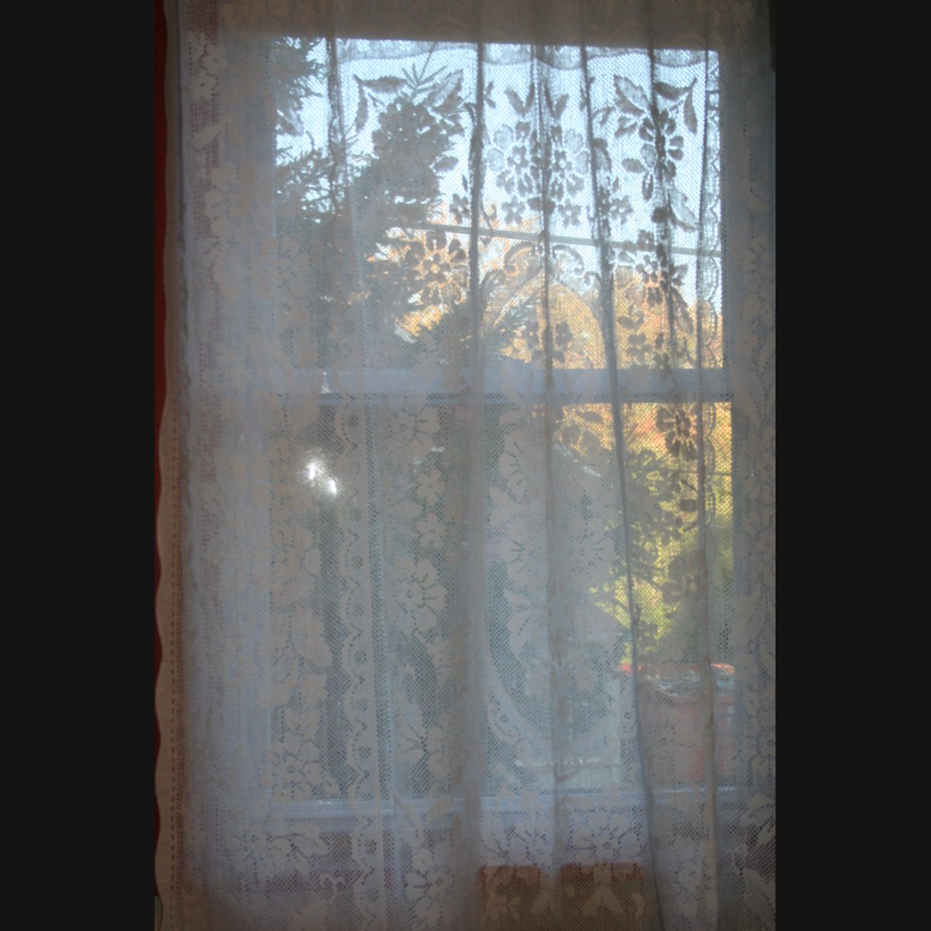 Eastern Sunrise Lace And Linens Inc. – Cortina por atacado – Painel de Cortina de Renda de Jardim de Flores Feito por Encomenda com Bainha para Varão Costurada4