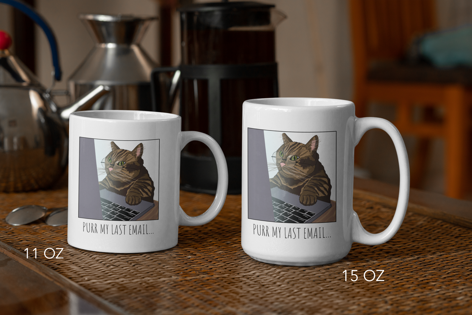 Black Cat Bazaar - Wholesale Coffee Mug - Purr My Last Email Coffee Mug2