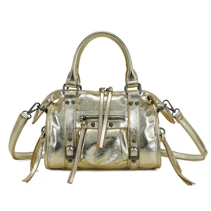 Gallantry - Wholesale Top Handle Bag - Women's - Skyla Metallic(R-1979-4)