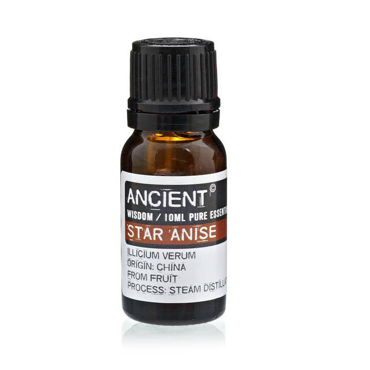 10 ml Aniseed China Star (Star Anise) for wholesale by Ancient Wisdom