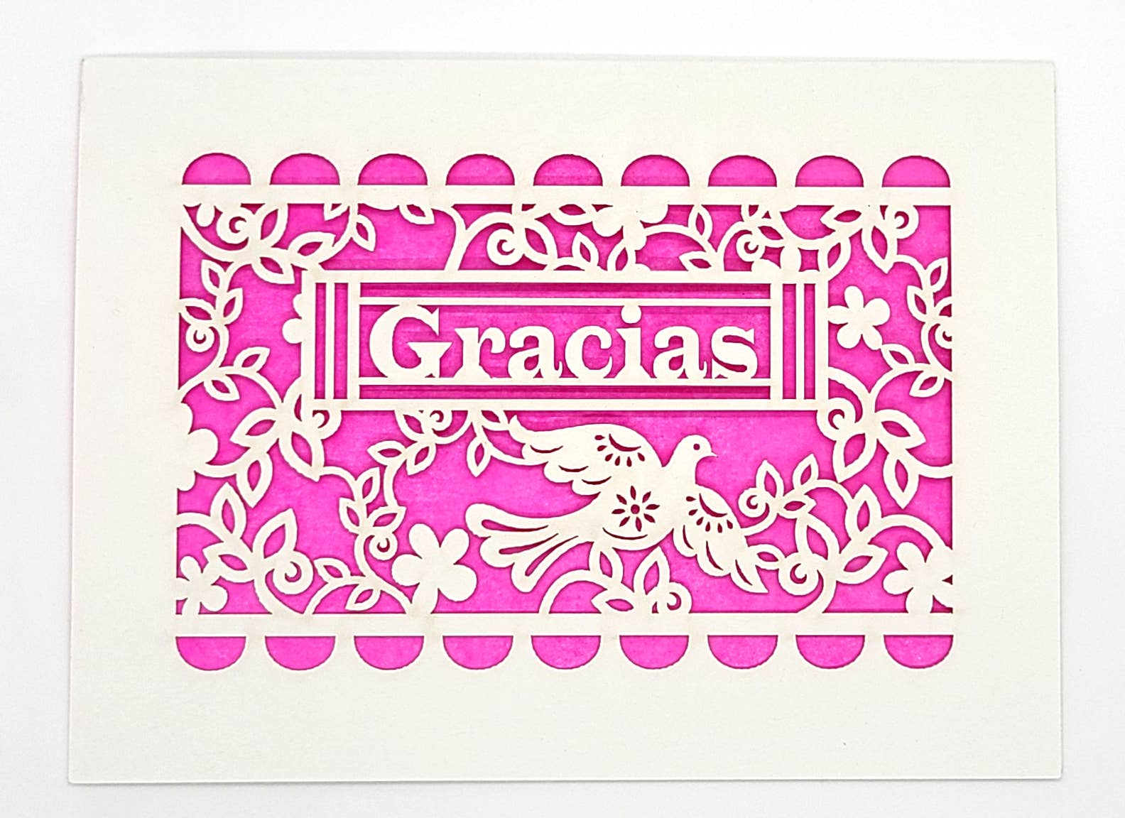 two hermanas - Vendita all'ingrosso Biglietti di ringraziamento - Gracias - Papel Picado - Grazie in spagnolo9