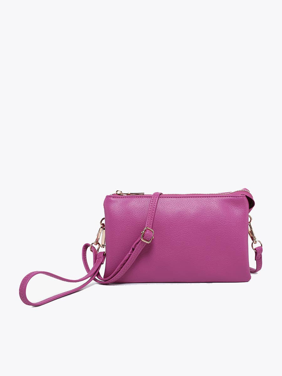 Jen & Co. - Wholesale Crossbody Bag - Women's - M013 Riley Monogrammable 3 Compartment Crossbody/Wristlet80