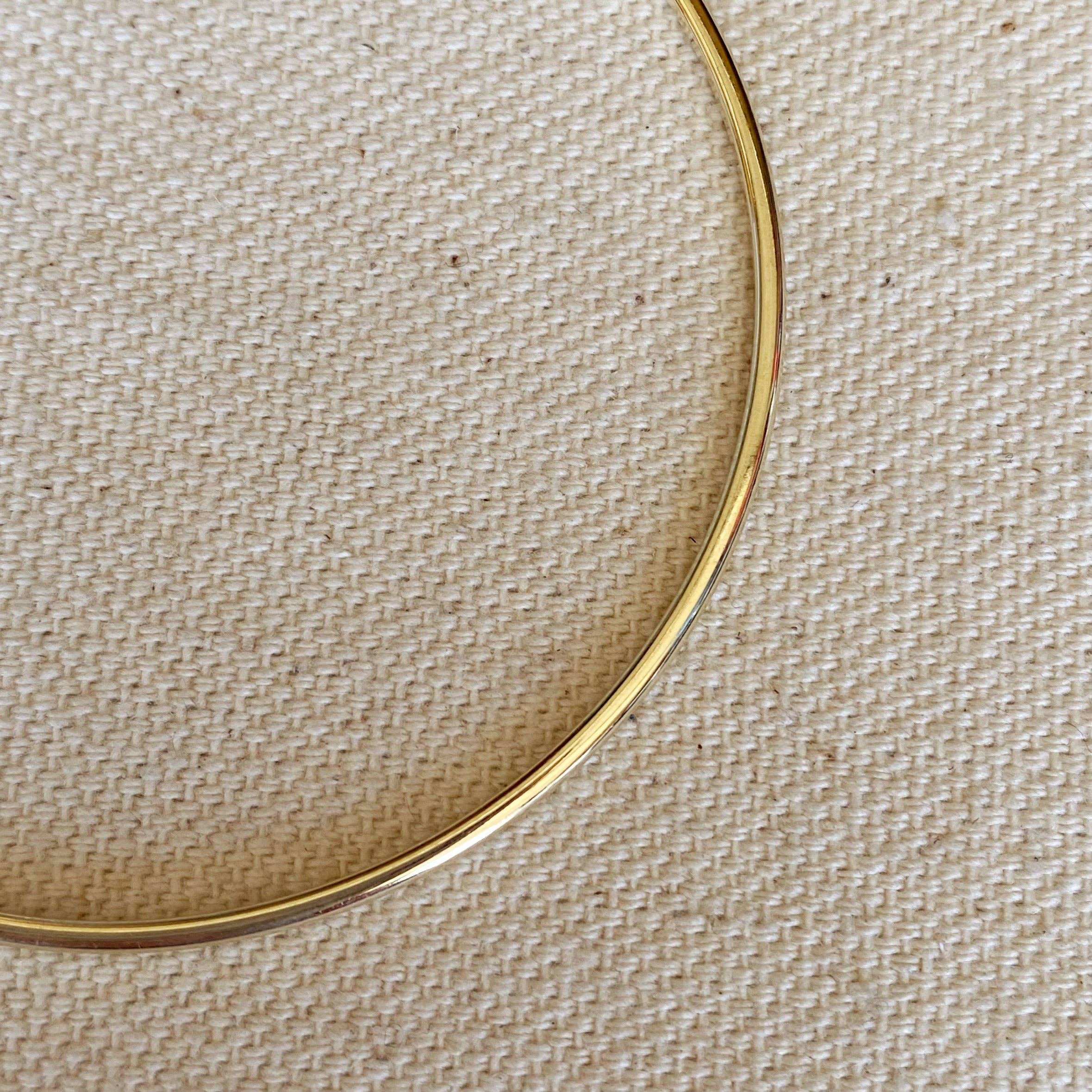 GoldFi - Wholesale Bangle Bracelet - 18k Gold Filled Bangle Bracelet1