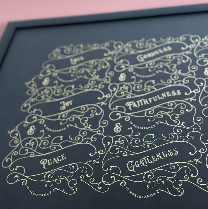 Good Graces Paper Co. - Wholesale Art Print - Resistance Fruit0