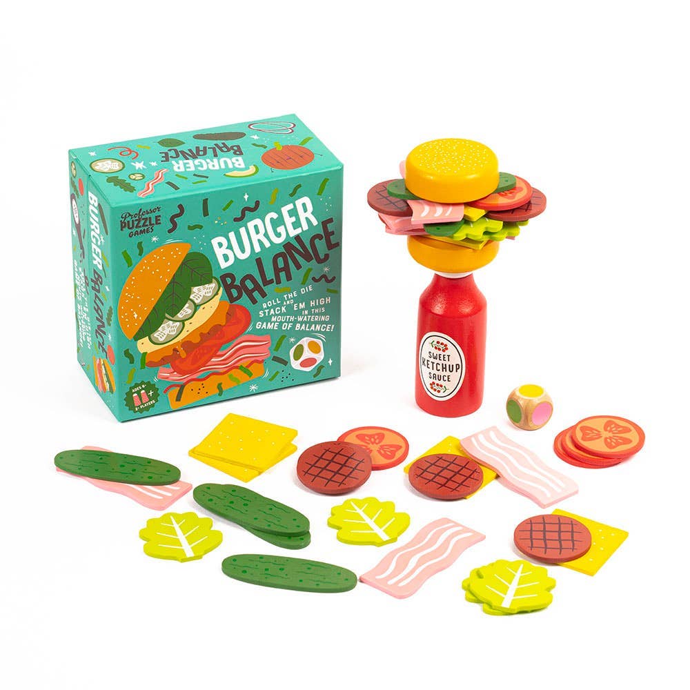 Professor Puzzle – wholesale Board game – Burger Balance1