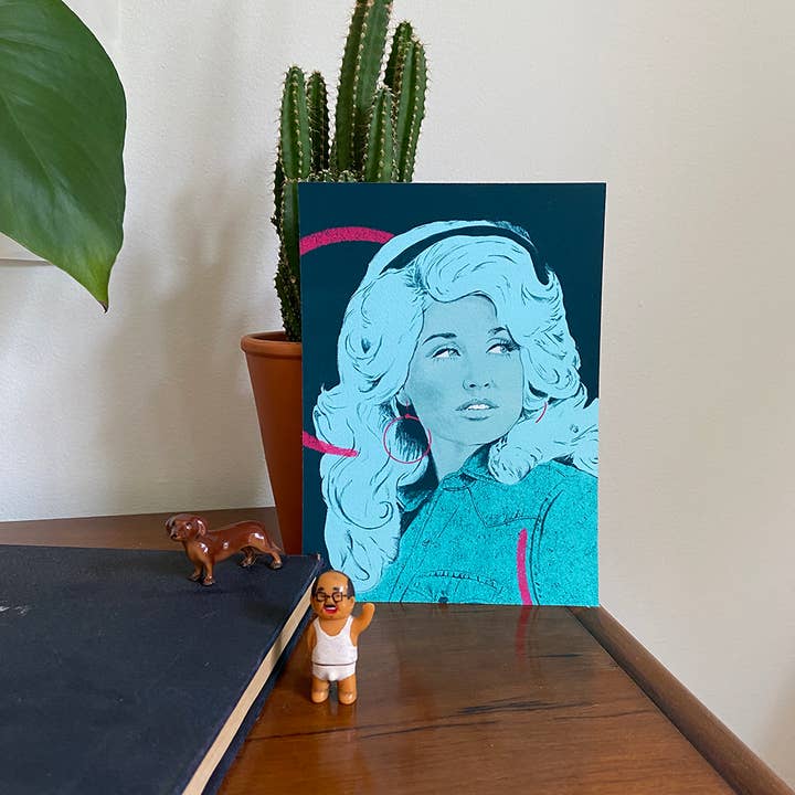 Lauren Denitzio Art & Illustration - Wholesale Art Print - Dolly Parton Art Print