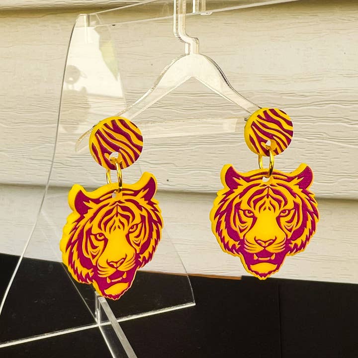 Aaron Grey Co - Wholesale Dangle Earrings - Tiger Dangle and Studs3