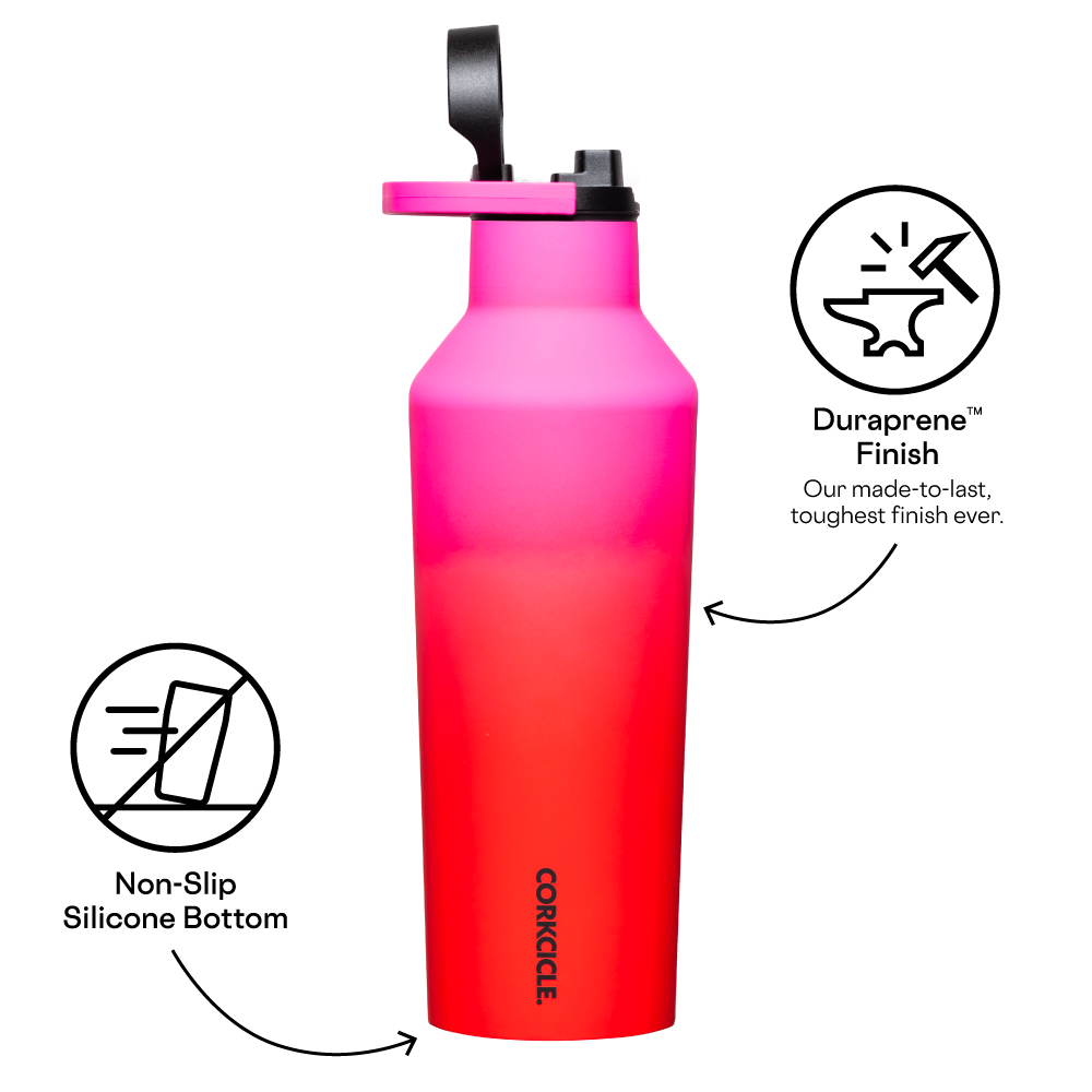 CORKCICLE - Wholesale Water Bottle - Sport Canteen - 32oz Sangria4