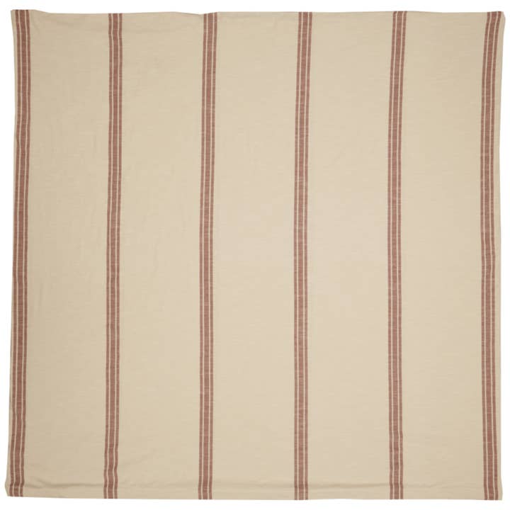 VHC Brands - Wholesale Duvet Cover - Market Place Red King Duvet Cover 92Lx108W