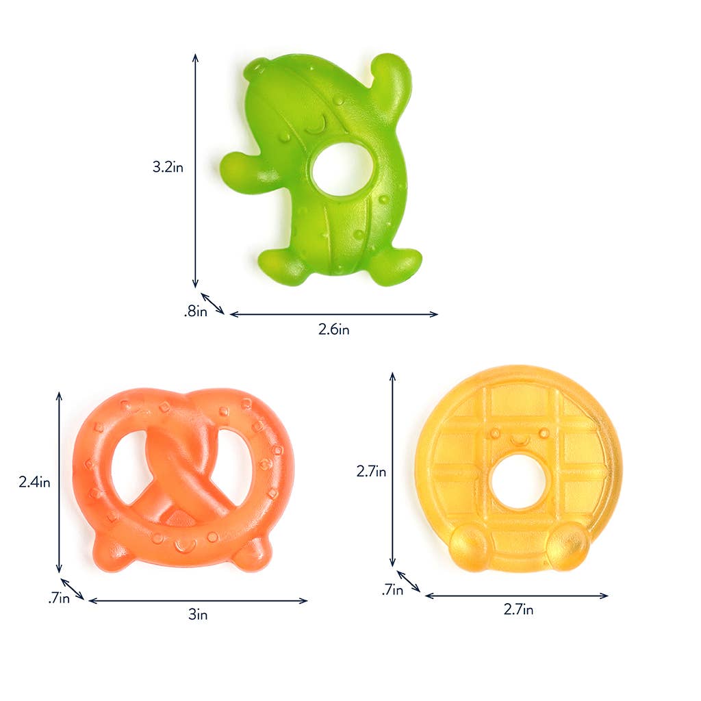 Itzy Ritzy - Wholesale Teether (Not Clip-On) - Baby - *NEW OPTION* Cutie Coolers™ Water Filled Teethers (3-pack)11