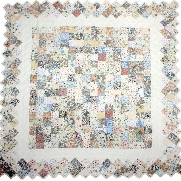 ZZ106-Quilt-Krippe/Bettdecke/WH für den Großhandel von Woven Magic