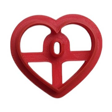 Polymer Clay Cutter Love Heart Cookie Cutter for wholesale by BreizhFournitures