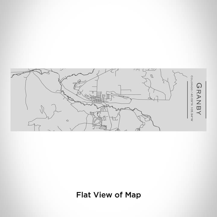 JACE.design - Wholesale Insulated Mug/Tumbler - Granby CO Map Insulated Cup1