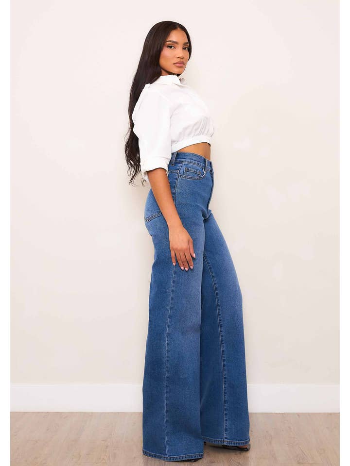 Vibrant M.i.U – wholesale Jeans – Women’s – WIDE LEG - Rigid with Comfort Stretch4