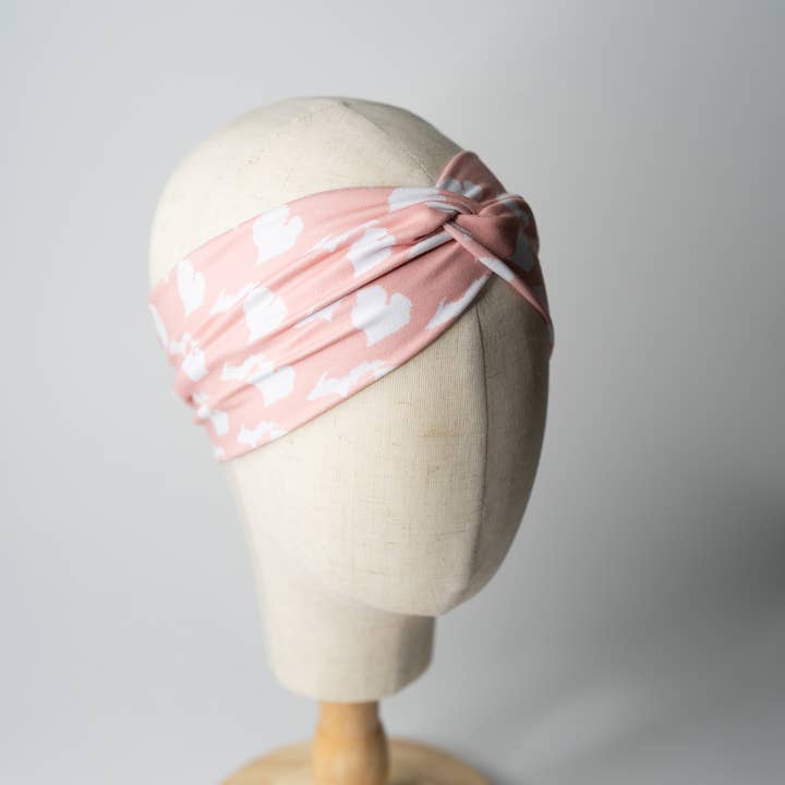 Bandeau torsadé de l'État du Michigan pour la vente par Hen’s Bow Co
