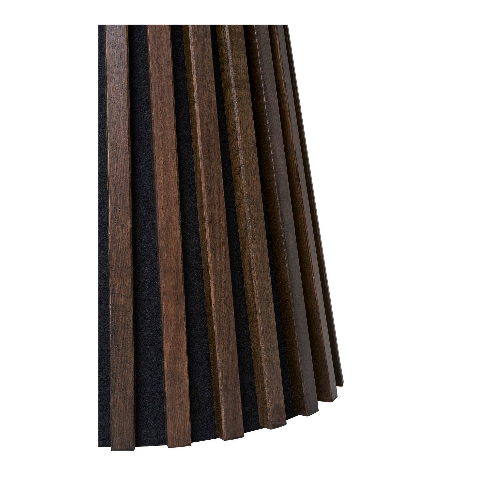 Black Osaka - Side table. oak veneer. smoked ø40x50 cm for wholesale on Faire3