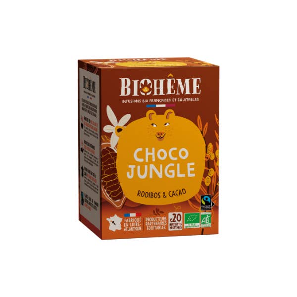 Choco Jungle infusion - 20 tepåsar för wholesale av Biohême