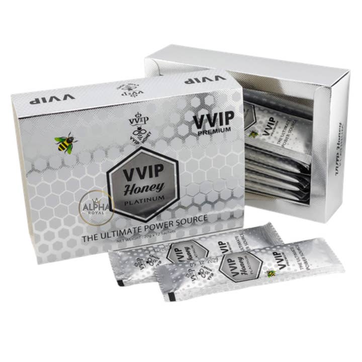 VVIP Honey Platinum - 12 Sachets (20g Each) | New Honey  for wholesale by Alpha