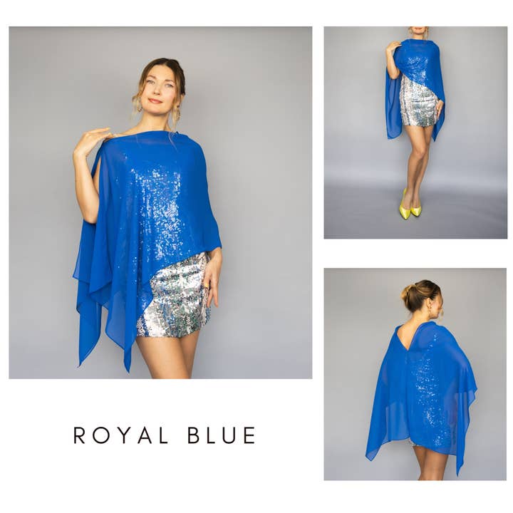 BridalSpain - Wholesale Capelet - Women's - Avocado Green Sheer Greek Style Capelet Chiffon Wrap37