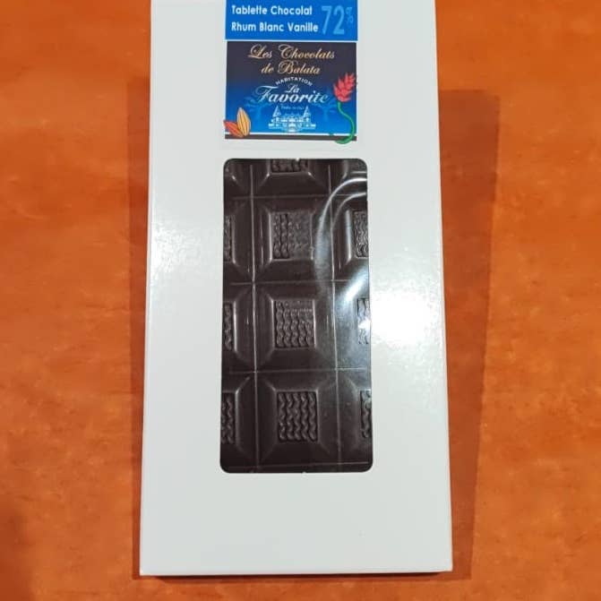 Hvid romtablette for engroshandel hos Les chocolats de Balata