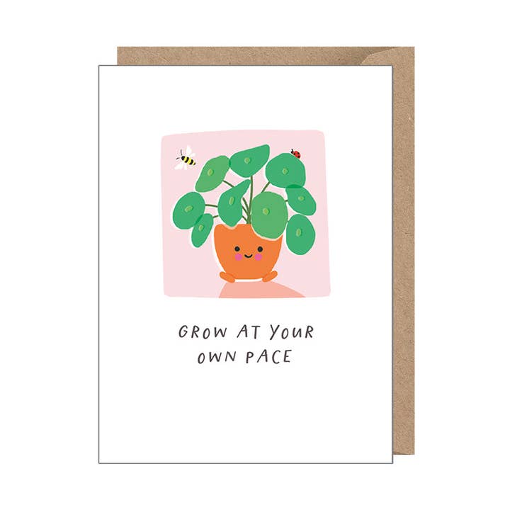 Grow at your own pace - Happy plant for wholesale by Rosanna Rossi