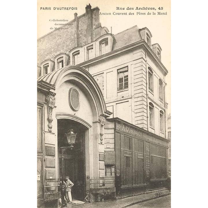 Found Image Press - Wholesale Sticker - Sticker PS-187 Vintage Paris, Monastery