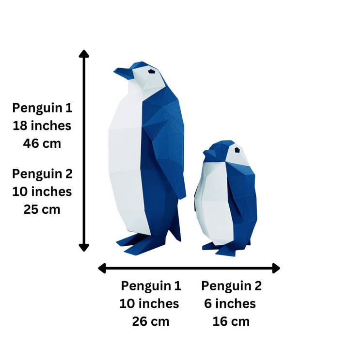 PAPERCRAFT WORLD - Wholesale DIY Craft Kit - Penguin PaperCraft Origami Model4
