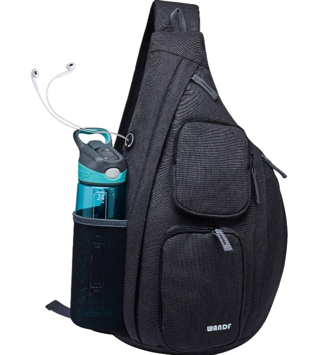 wandf - Vendita all'ingrosso Zaino - Unisex - Zaino da viaggio WANDF 8026 Sling One Strap di grandi dimensioni2