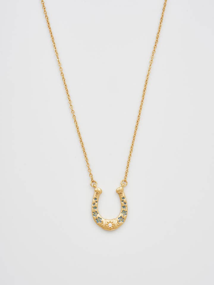 Horseshoe Necklace for wholesale by Fable England