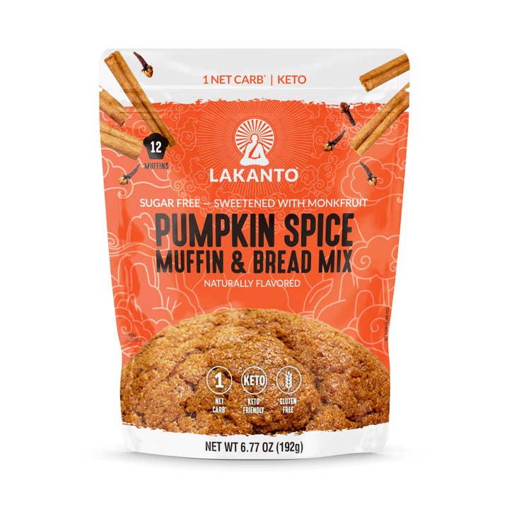 Lakanto - Wholesale Muffin Mix - Lakanto Sugar Free Pumpkin Spice Muffin and Bread Mix