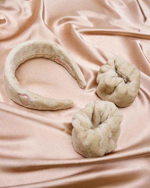 The Original MakeUp Eraser - Wholesale Spa Headband - Drip Eraser 3pc Spa Set | Sweet Cream6