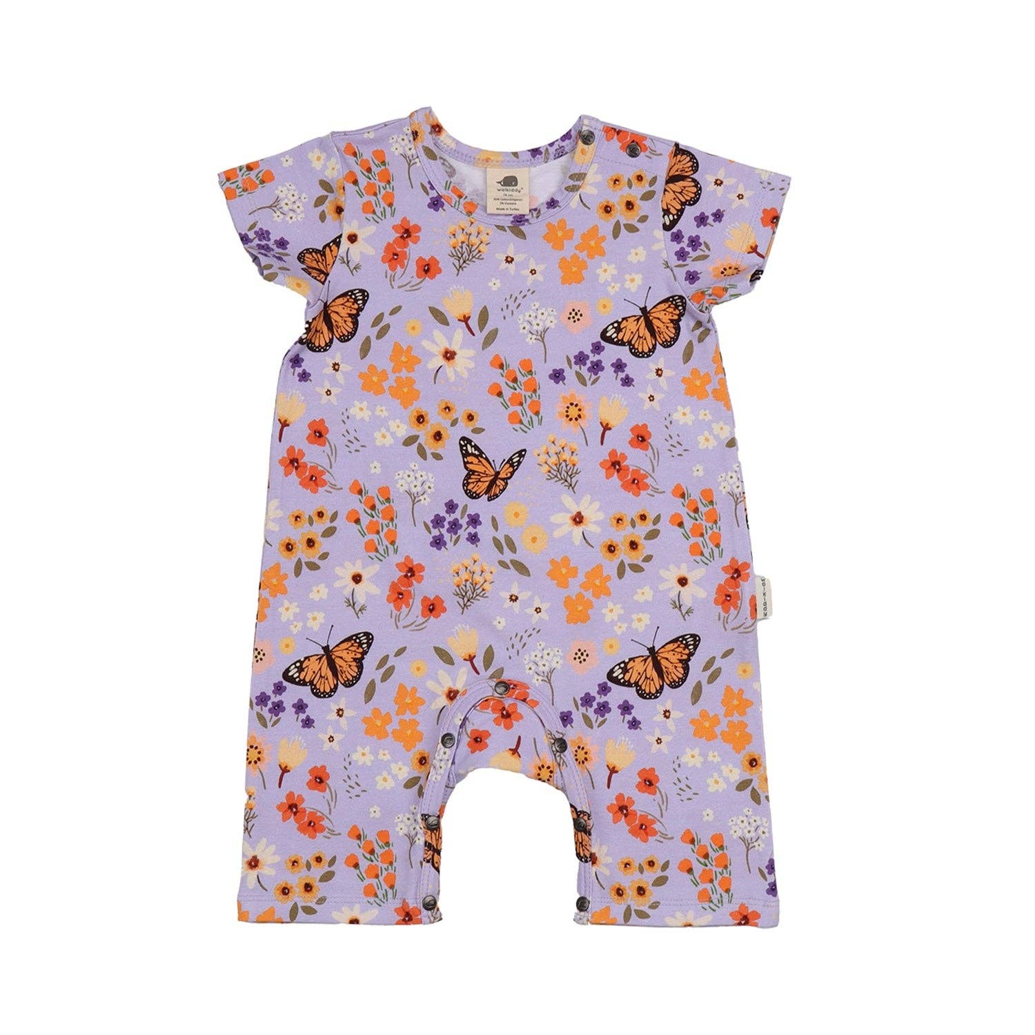 walkiddy - Wholesale Jumpsuit - Baby - Flowers and Butterflies-Body0