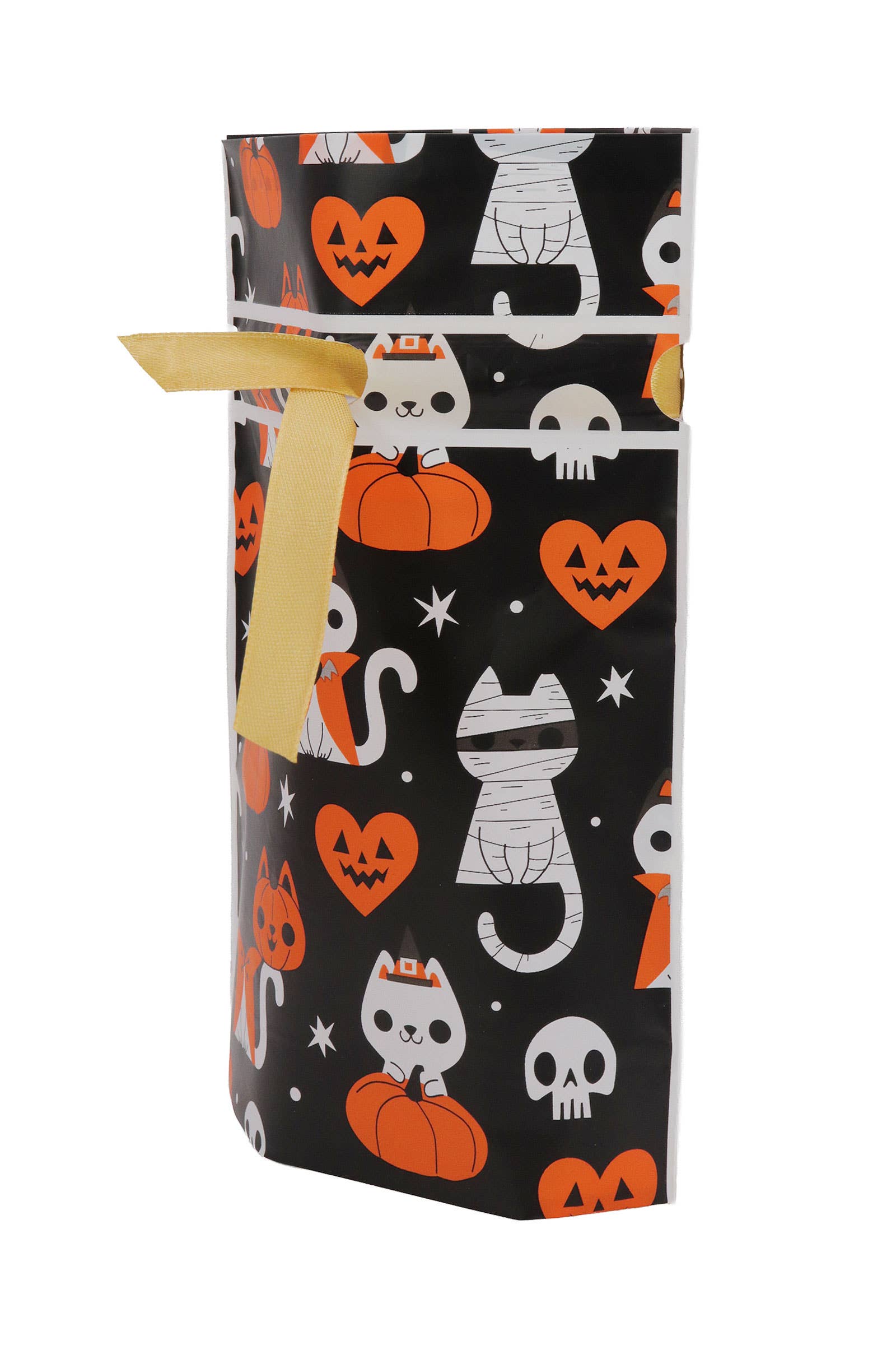 ASSORTED Halloween Drawstring Plastic Treat Bag - 48 Pcs for wholesale on Faire4