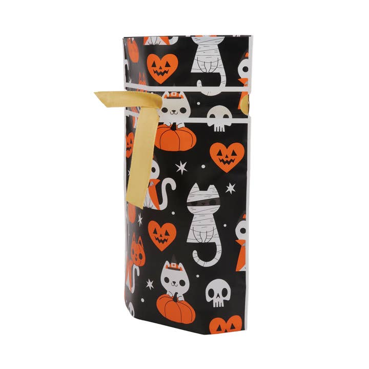 ASSORTED Halloween Drawstring Plastic Treat Bag - 48 Pcs for wholesale on Faire4