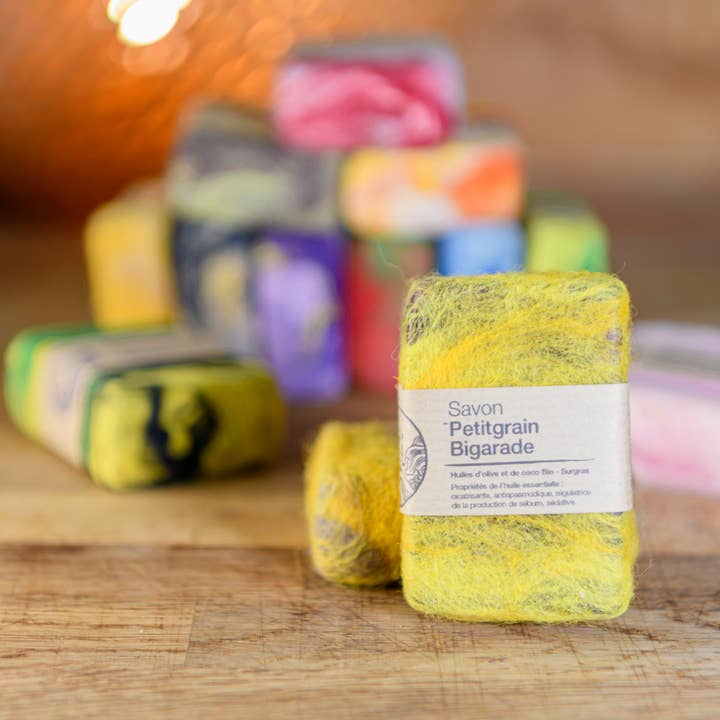 Savonnerie de la Buèges - Wholesale Bar Soap - Felted, foaming and exfoliating soap