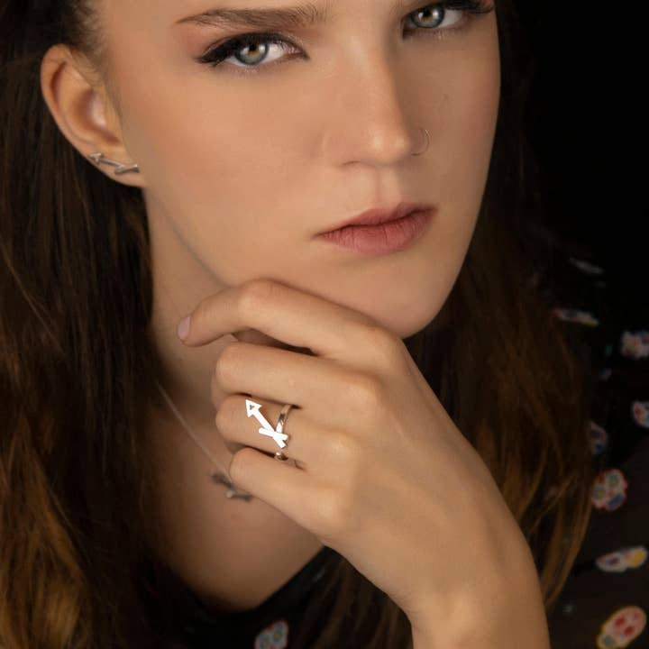 MysticJ – wholesale Band/Stackad Ring – Nano Skytten Ring
