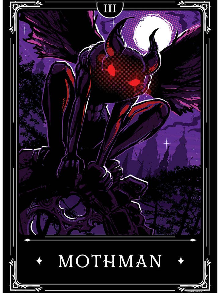 Deadly Tarot Legends Mothman Mini Poster for wholesale by Grindstore