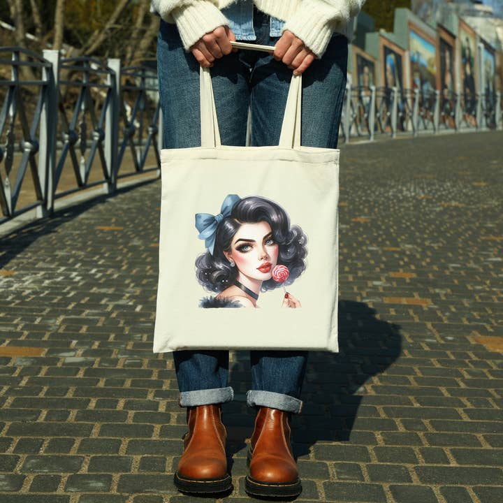 The Sankofa Cache – Großhandel Tragetasche – Damen – Süße Nostalgie 4 Tragetasche - 40,6 cm H x 38,1 cm B2