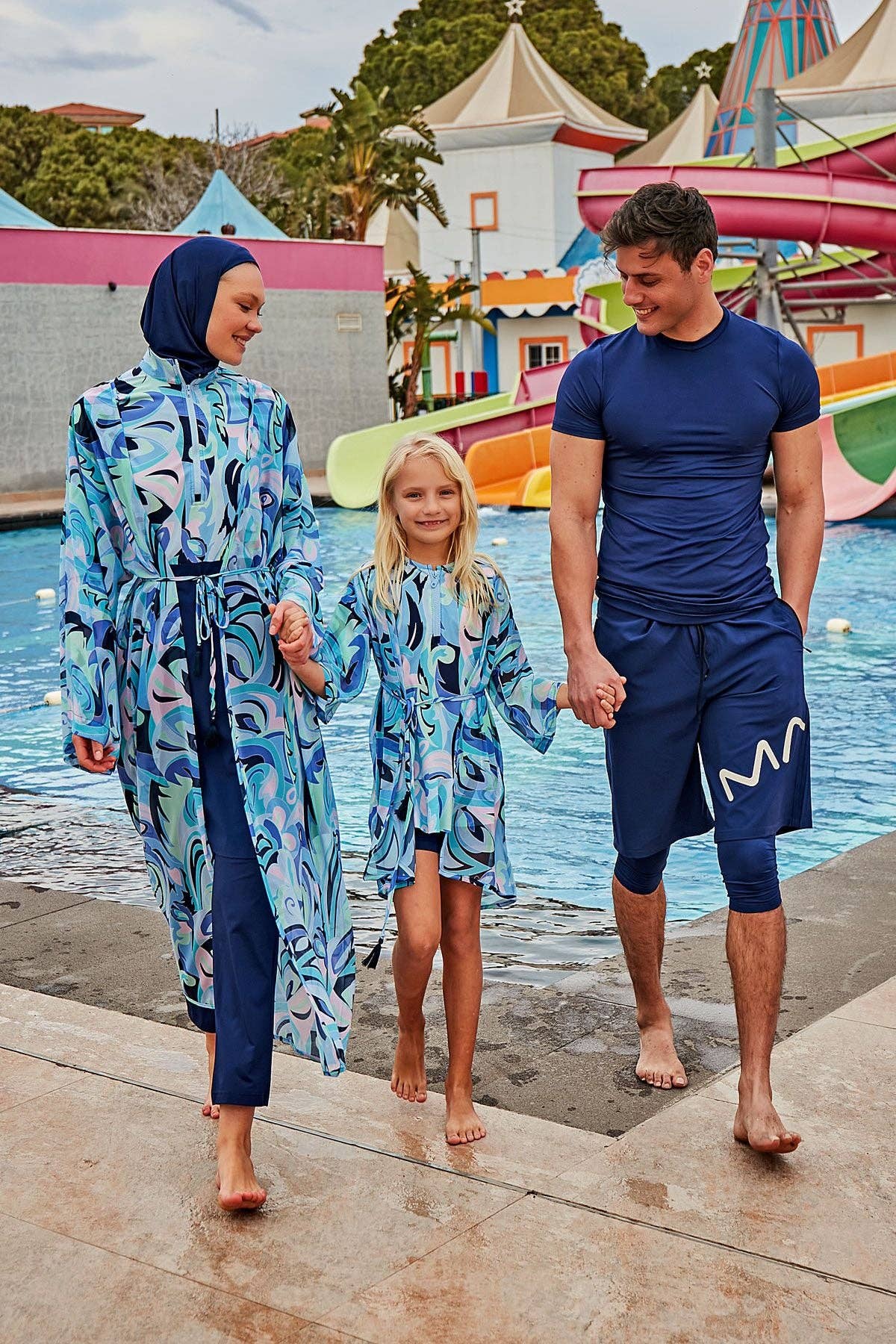 Marina Swimwear - Vendita all'ingrosso Kimono - Donna - Kimono Pareo colorato P24283