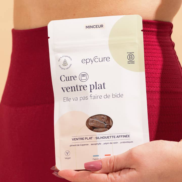 Epycure - Wholesale Oral Supplement/Vitamin - FLAT STOMACH CURE -1 MONTH OF CURE - x60 PILLS - 2 capsules2