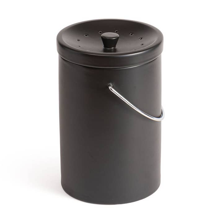 Fox Run Ceramic Kitchen Compost Bin, 7" x 10.7" and other Purchase Wholesale hand soap containers. Free Returns & Net 60 Terms on Faire trending on Faire.