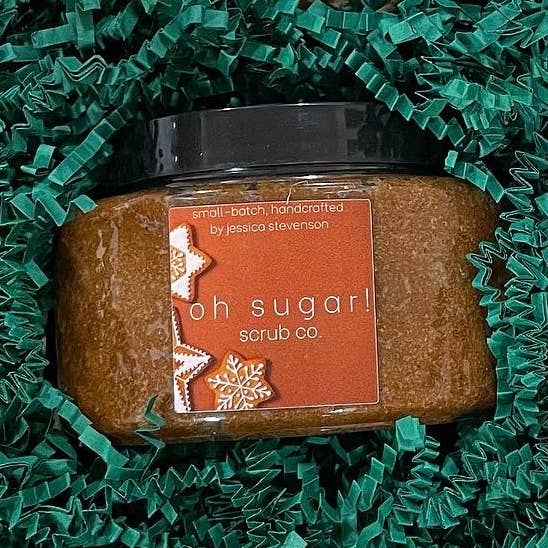 Gommage Corporel au Sucre Brun et Pain d'Épices - Moyen pour la vente par oh sugar!