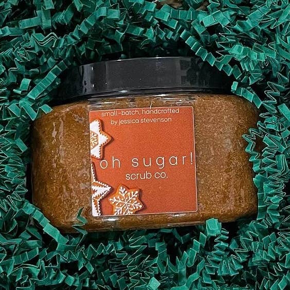 Gingerbread Brown Sugar Scrub Body Polish - Medium for wholesale by oh sugar!