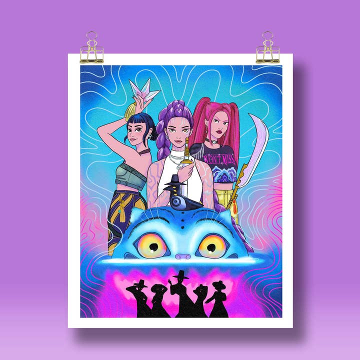 Almonte Studio LLC - Wholesale Art Print - W-AP-KPOP