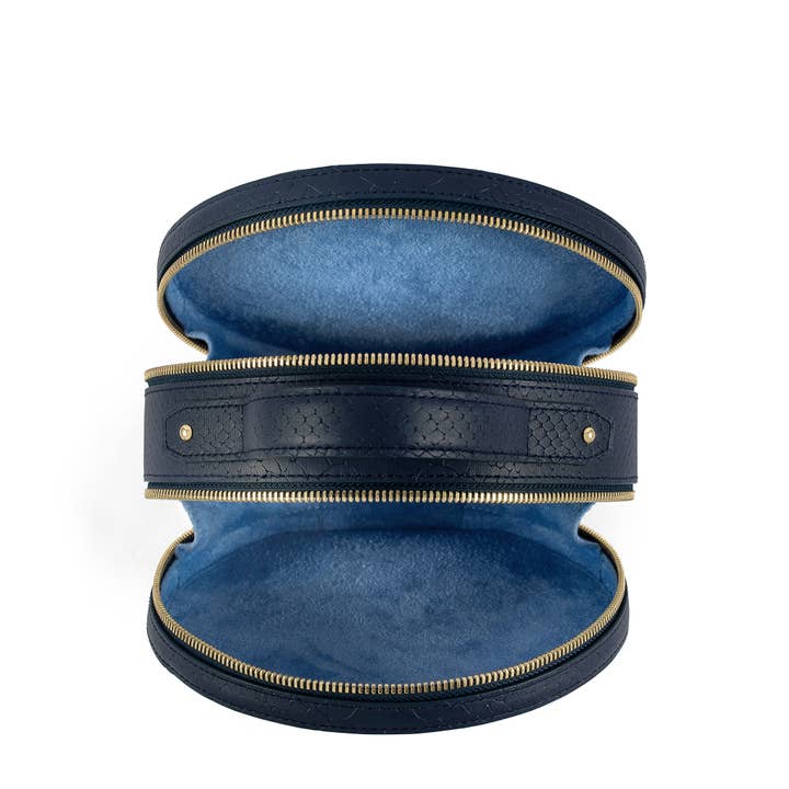 Latitu° - Wholesale Top Handle Bag - Women's - Navy Blue Formosa Handbag7