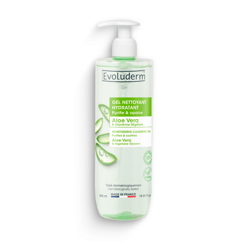 Evoluderm - Wholesale Facial Cleanser - Aloe Vera Hydrating Cleansing Gel0
