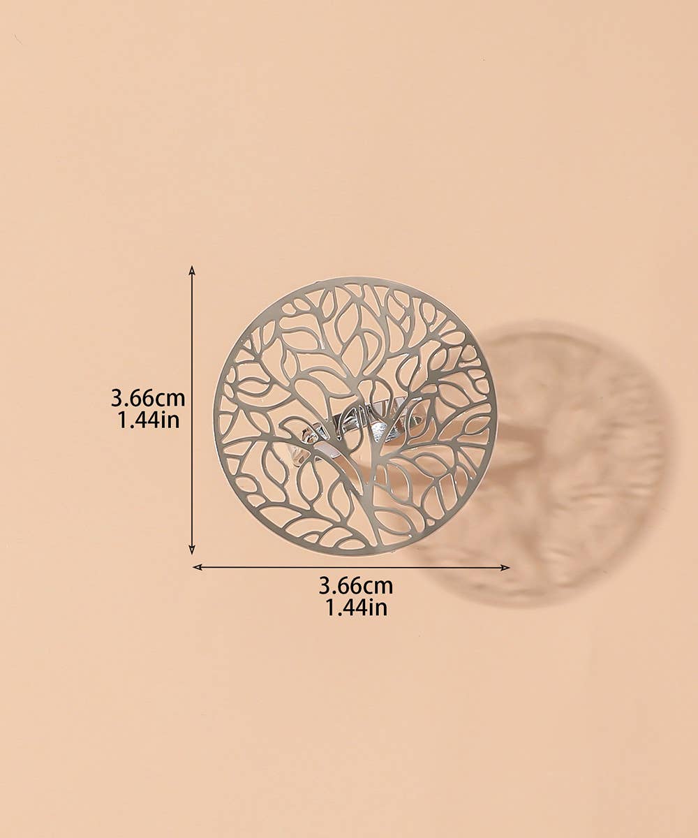 Blossom bijoux – wholesale Cocktail/Statement Ring – Justerbar ring i rostfritt stål 25BGA1013