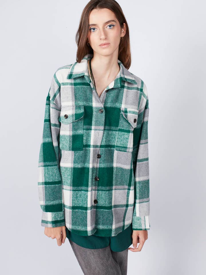 Blouse fluide à manches longues pour la vente par Dioxide